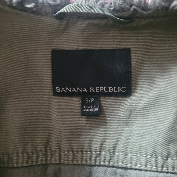 Banana Republic Olive Green Light Jacket S - Picture 7 of 7